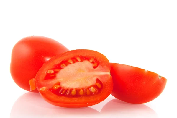 Fresh cut tomatoes — Stock Photo, Image