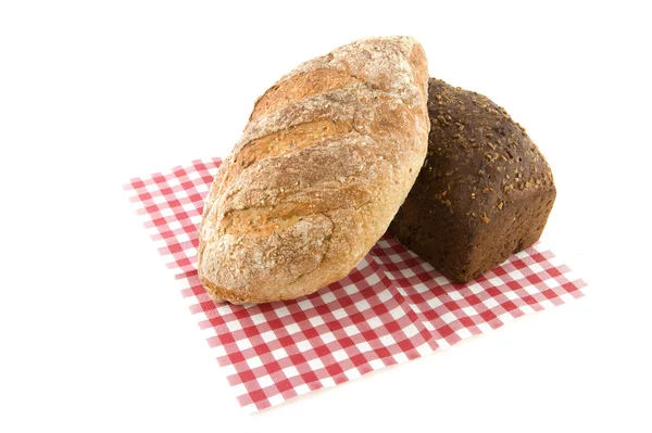 不同种类的健康面包 — 图库照片