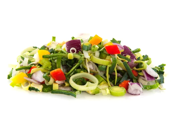 Čerstvé řezané zelenina — Stock fotografie