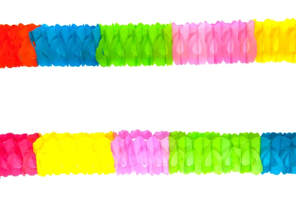Colorful party streamers — Stock Photo, Image