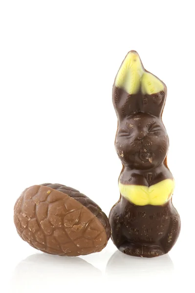 Liebre de Pascua de chocolate —  Fotos de Stock