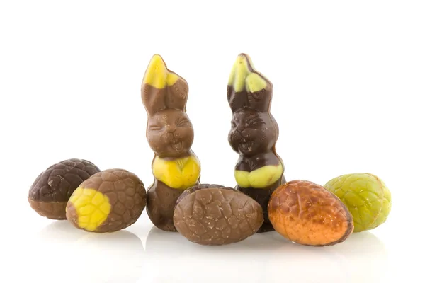 Dulces de Pascua de chocolate — Foto de Stock
