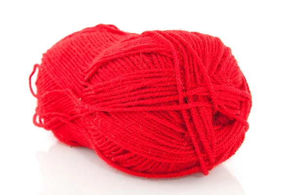 Red wool — Stock Photo, Image