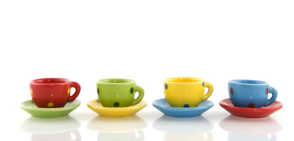 Vícebarevná nádobí — Stock fotografie