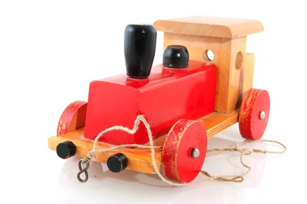 Vecchio giocattolo di legno — Foto Stock