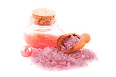 Luxury bath salt clipart