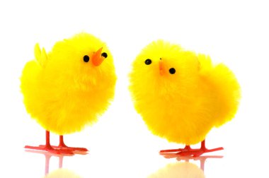 Easter chicks clipart