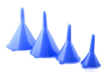 Blue funnels clipart