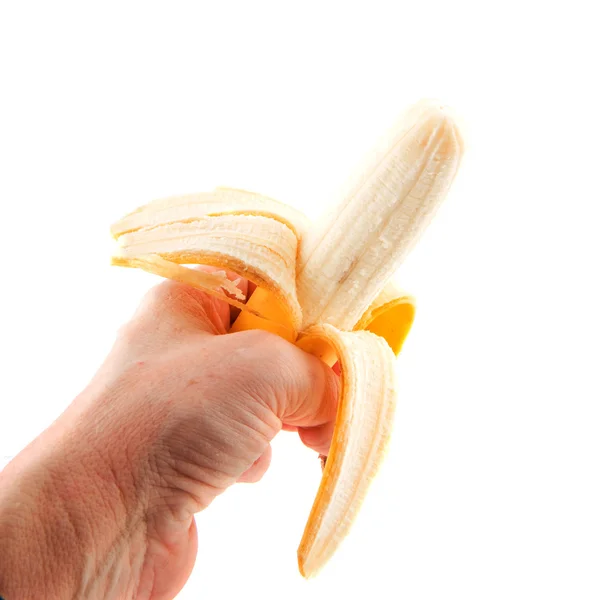 Manger une banane — Photo