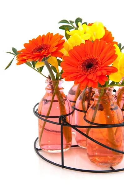 Rack with flowers — Stock Photo, Image