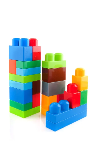 Färgglada blocken — Stockfoto