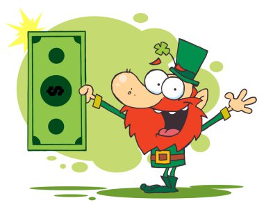 şanslı leprechaun Holding