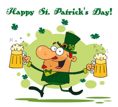 Happy St Patrick'ın gün tebrik