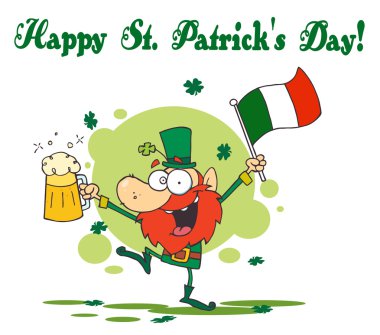 Happy St Patricks Day Greeting clipart