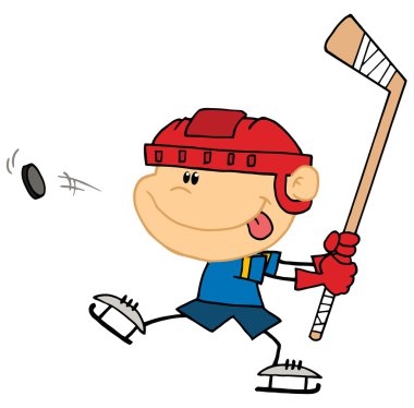 Sporty Caucasian Boy clipart