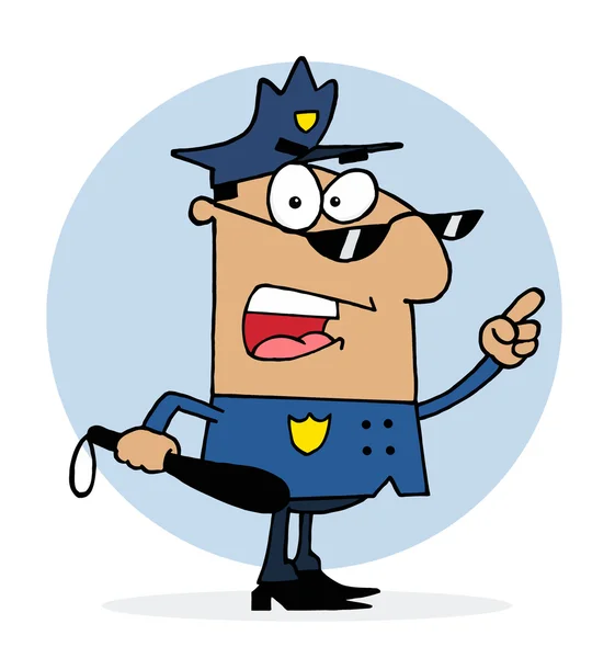 Hiszpanin policjanta — Zdjęcie stockowe