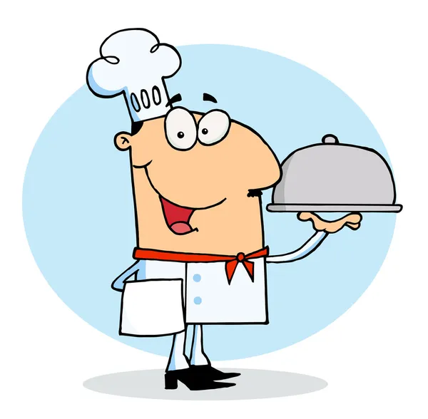 Happy Chef Man — Stock Photo, Image
