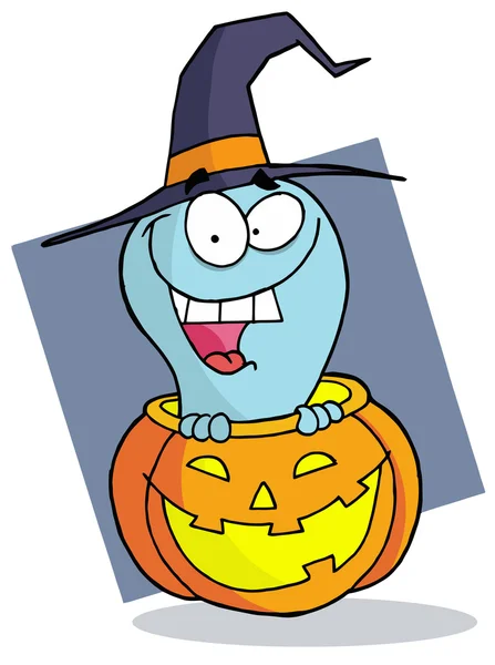 stock image Cartoon character halloween ghost