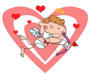 Stick Cupid clipart