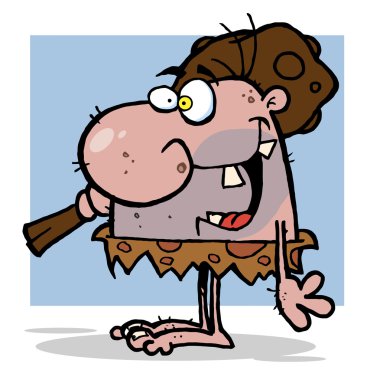 Neanderthal Man clipart