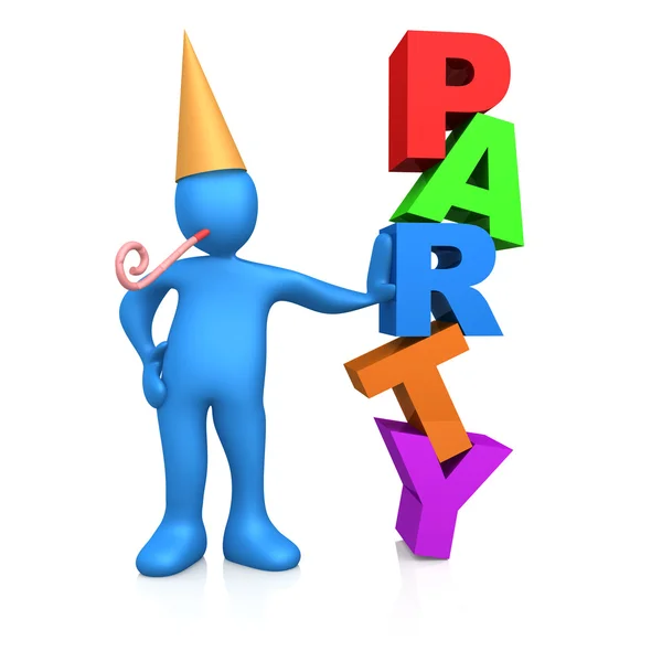 Party Person — Stock Photo, Image