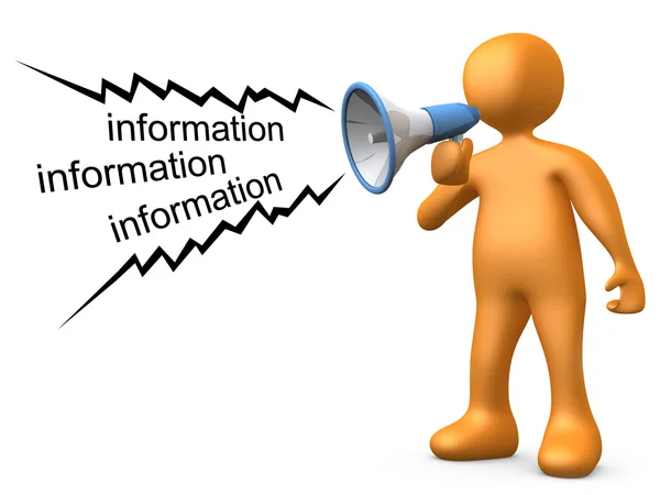 Giving Information — Stock Photo, Image