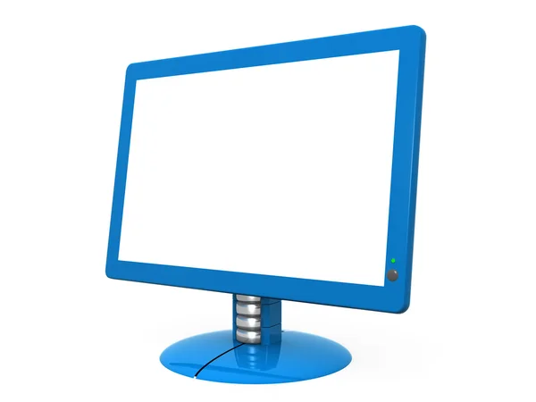 Monitor azul — Foto de Stock