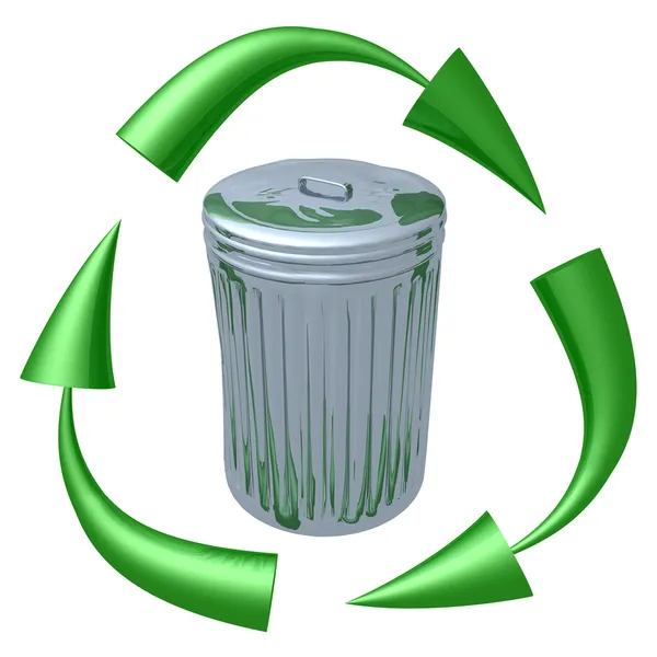 Reciclagem de lixo — Fotografia de Stock