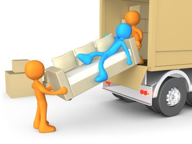 We Move It For You clipart