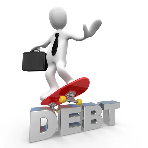 No More Debt — Stock Photo, Image