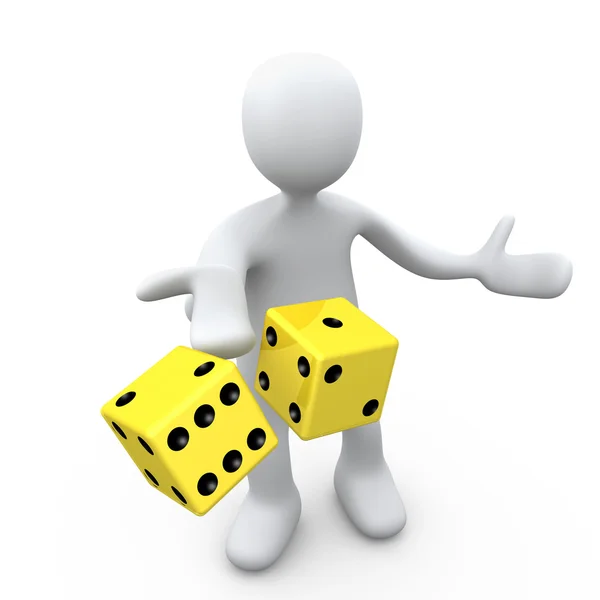 Roll The Dice — Stock Photo, Image
