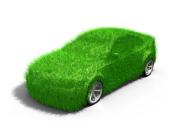 Samochód zielony — Zdjęcie stockowe