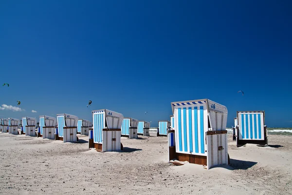 Beach chairs — Stock Photo, Image