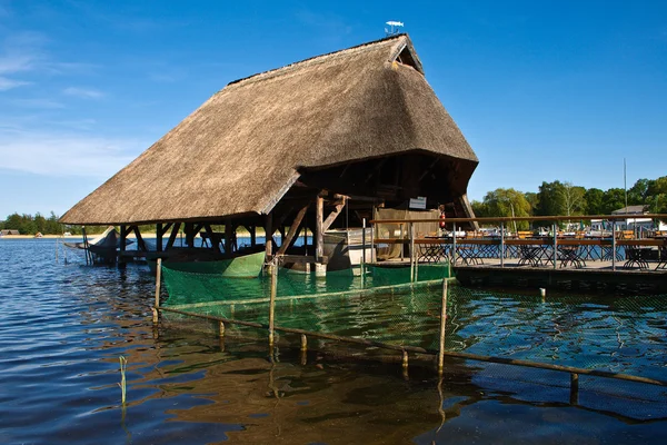 stock image Thatched house