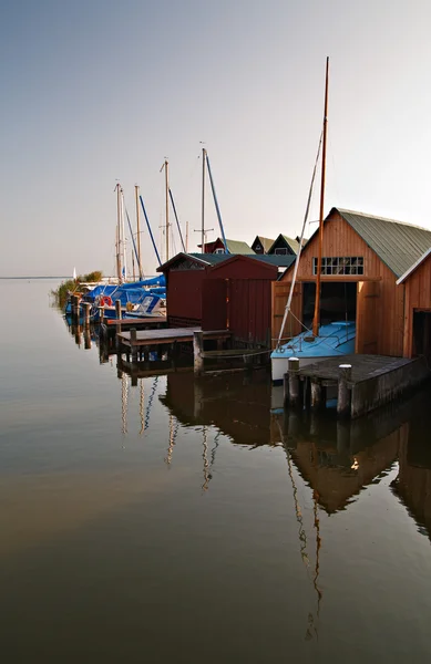 Boat houses — Stock Photo, Image