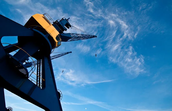 Port crane — Stock Photo, Image