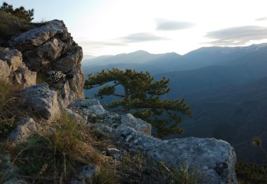 sabah mountaing görünümü