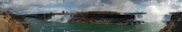 Niagara fällt panorama — Stockfoto