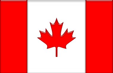 Canada flag clipart