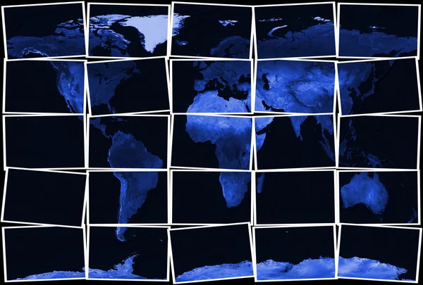 Mapa del mundo —  Fotos de Stock