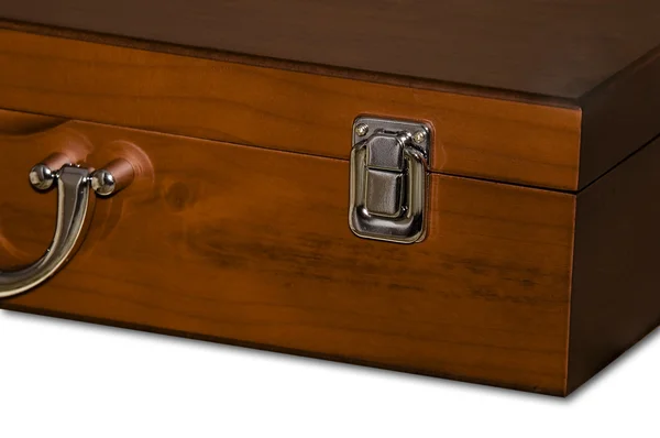 Wood suitcase — Stock Photo, Image