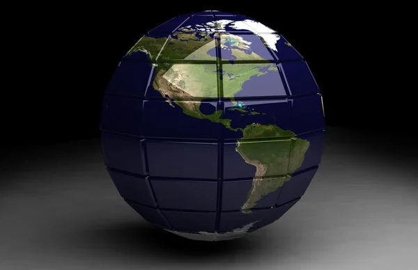 Globe of the World. America — Stock Photo, Image