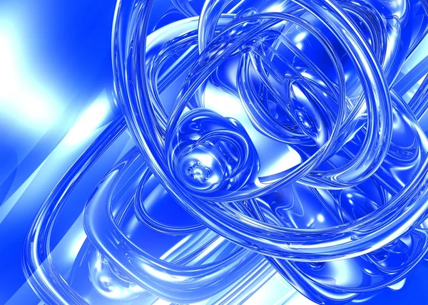 Abstrato azul efeitos fundo — Fotografia de Stock