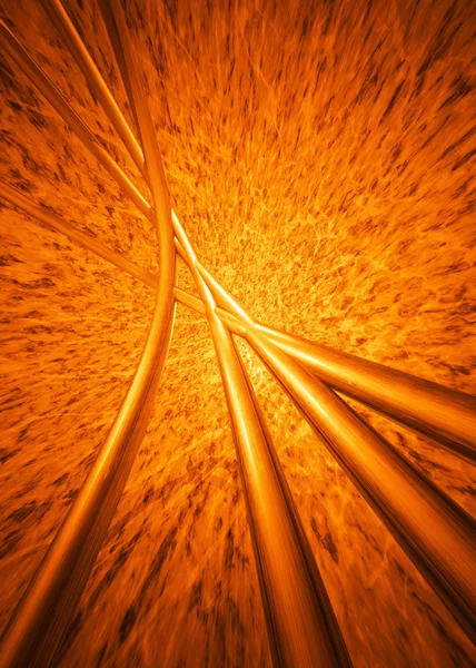 Ljus orange bakgrund — Stockfoto
