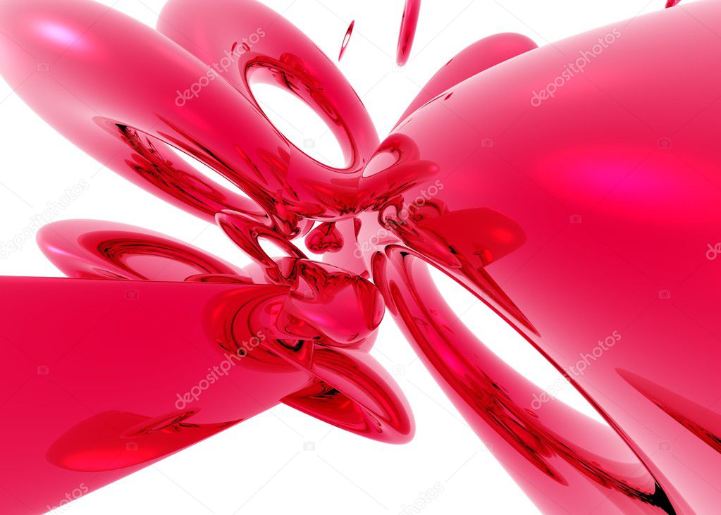 Abstract red effects background