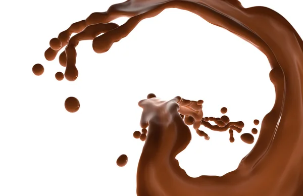 Ola de chocolate — Foto de Stock