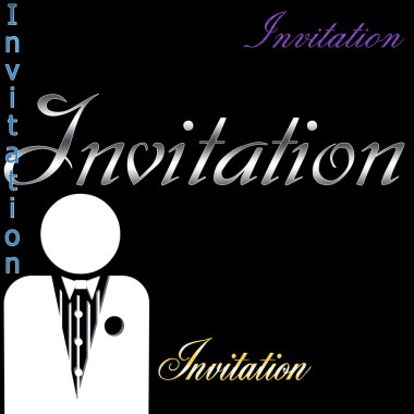 Invitation clipart