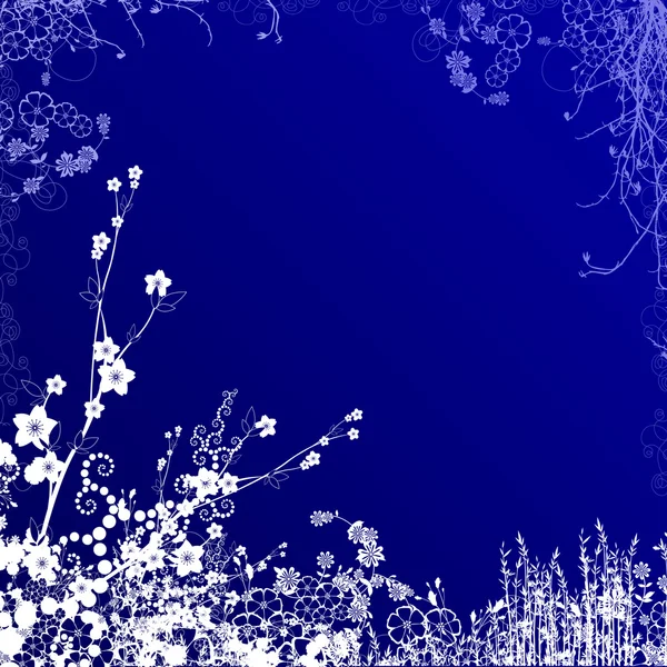 Dark blue background — Stock Photo, Image