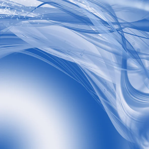 stock image Blue swirls