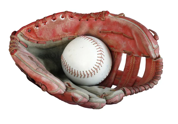 Stock image Baseball and mitt